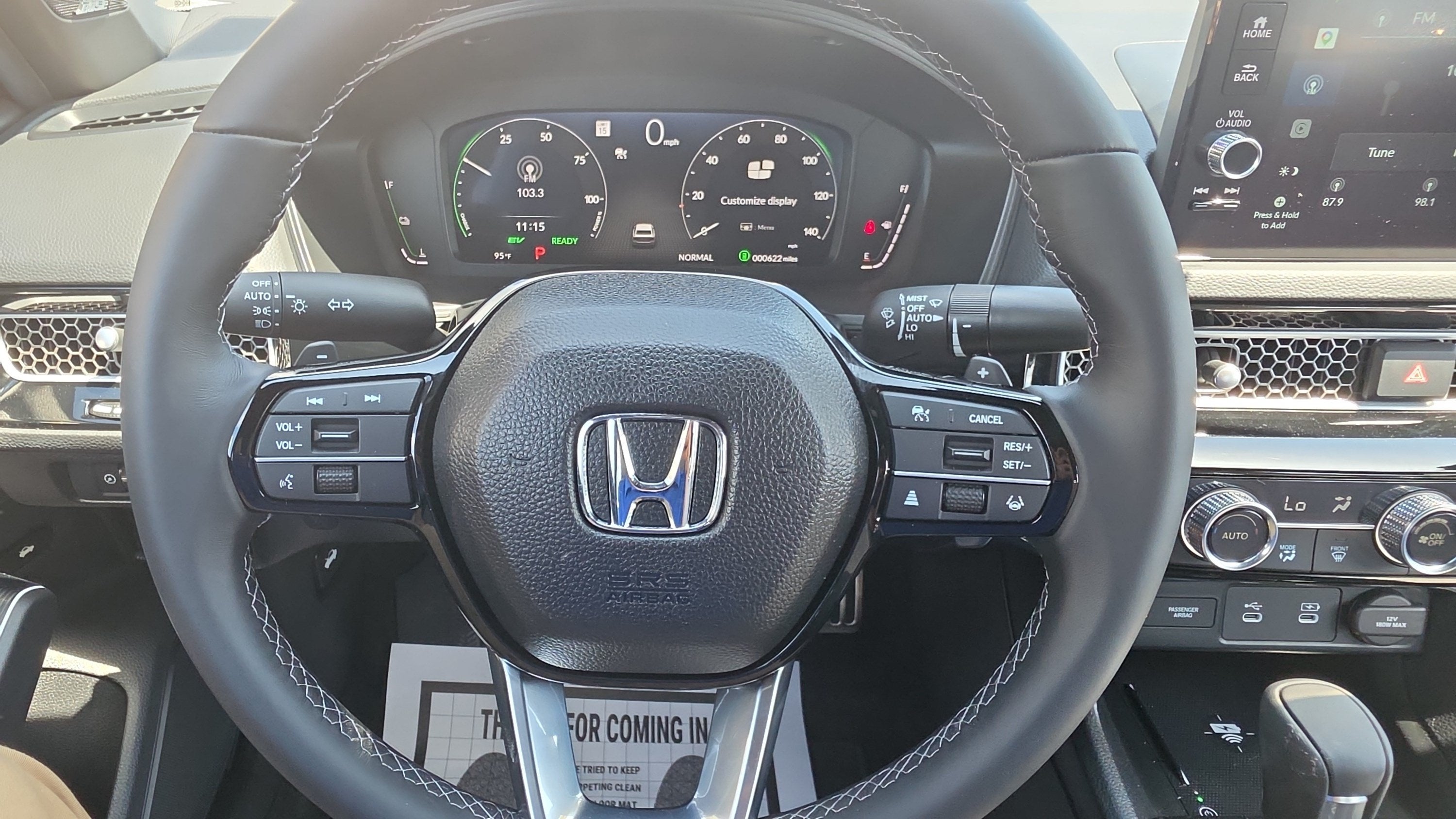 2026 Honda Civic Sedan Hybrid Sport