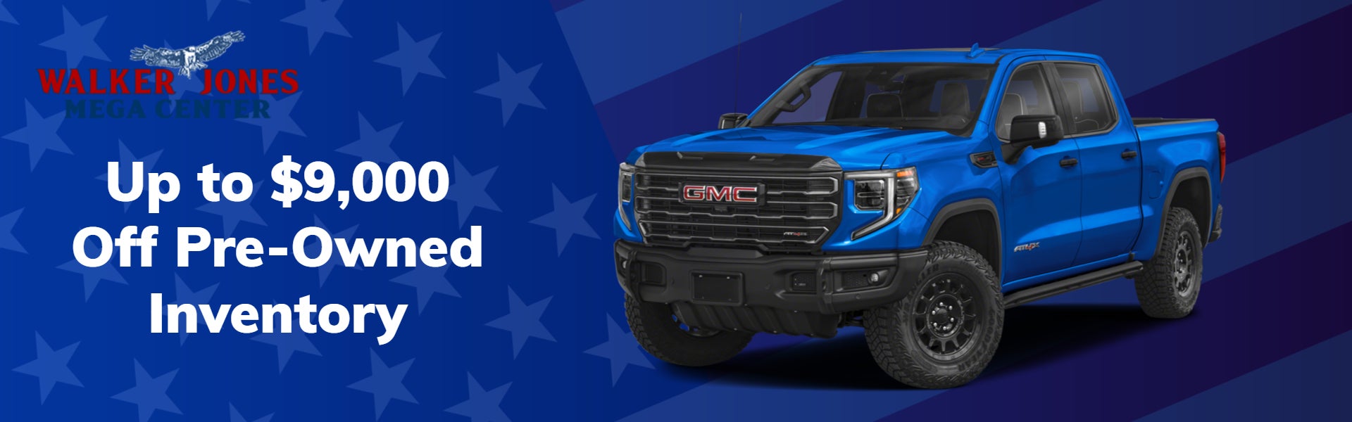 Up to $9,000 off pre-owned inventory
